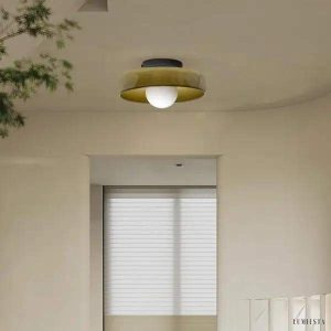 Lampa sufitowa Morandi w stylu skandynawskim z kloszem orb