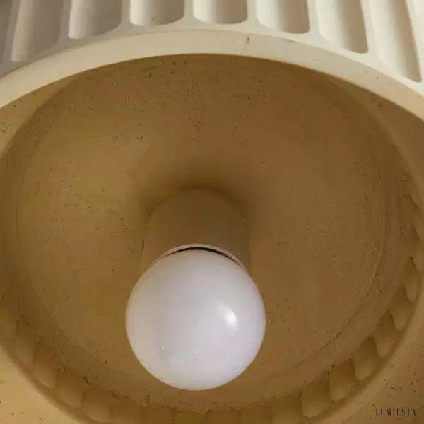 Lampa sufitowa z żywicy w stylu skandynawskim 23 cm