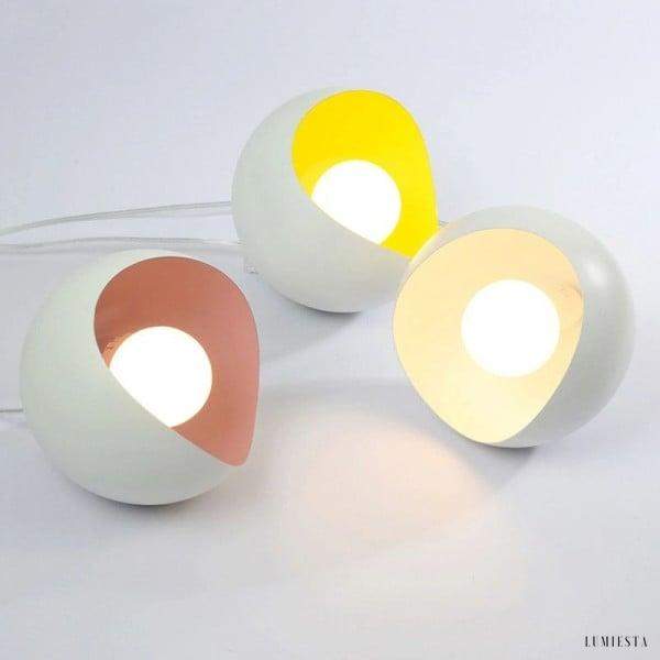 Nowoczesna lampa wisząca kuli eggshell w stylu minimalistycznym