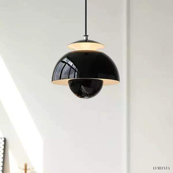 Metalowa lampa wisząca Dalia w nowoczesnym stylu