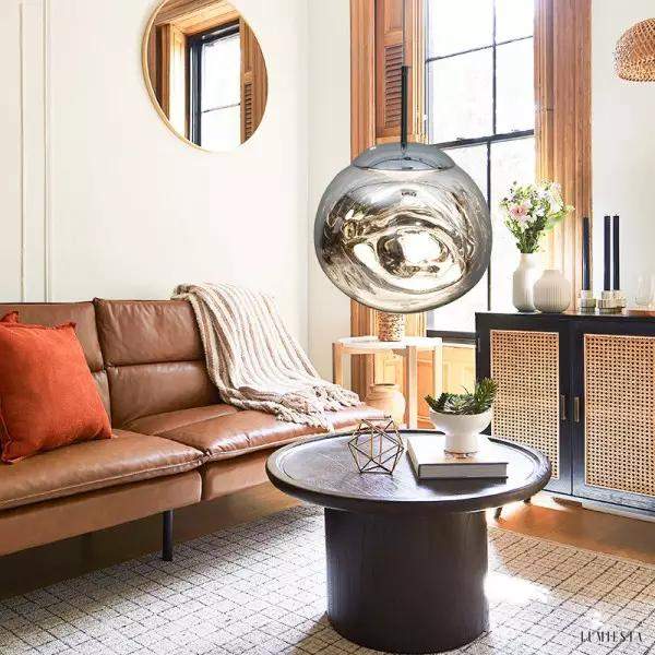 Lampa Wisząca Eloru w Stylu Nowoczesnym Efekt Lawy