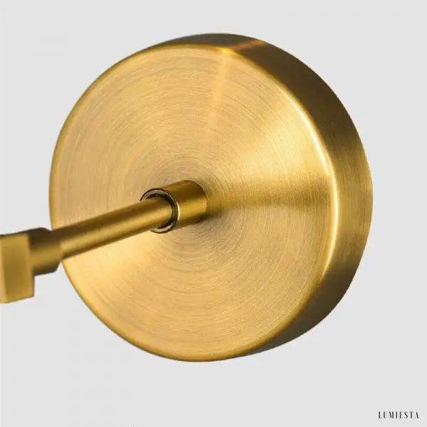 Minimalistyczna szklana lampa ścienna w kształcie kuli