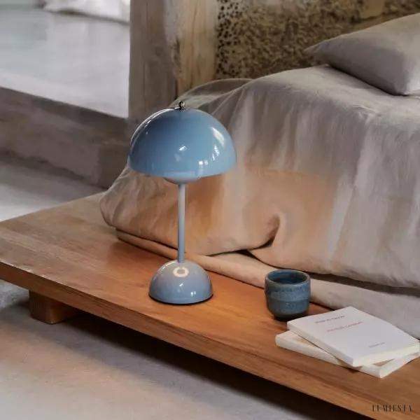 Stylowa Lampka Stołowa Bloom L9 z Dimmowaniem