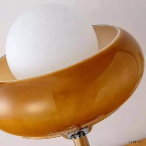 Stylowa lampa stołowa Bauhaus Egg Tart w minimalistycznym wzornictwie