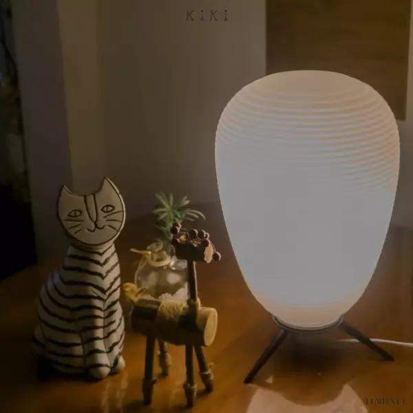 Lampa stołowa Rituals z dmuchanego szkła w stylu orientalnym