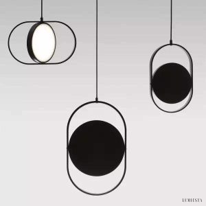 Lampa wisząca Moon inspirowana księżycem elegancka oprawa