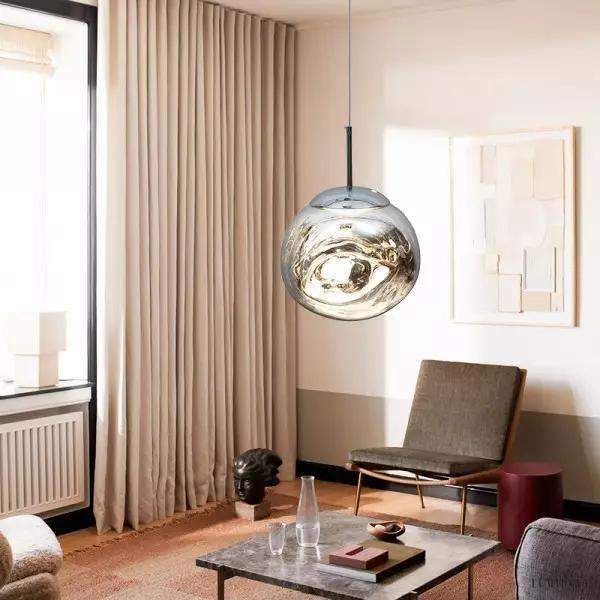 Lampa Wisząca Eloru w Stylu Nowoczesnym Efekt Lawy