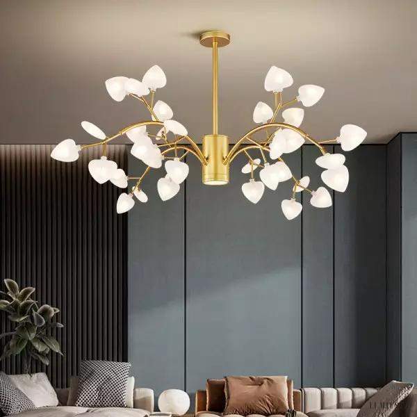 Lampa wisząca HEART w kształcie serca z metalowymi ramionami