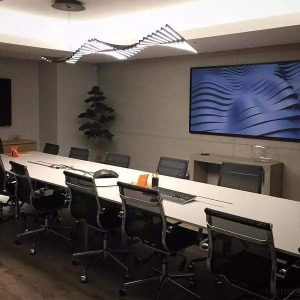 Lampa wisząca Vask w nowoczesnym stylu z regulacją kształtów