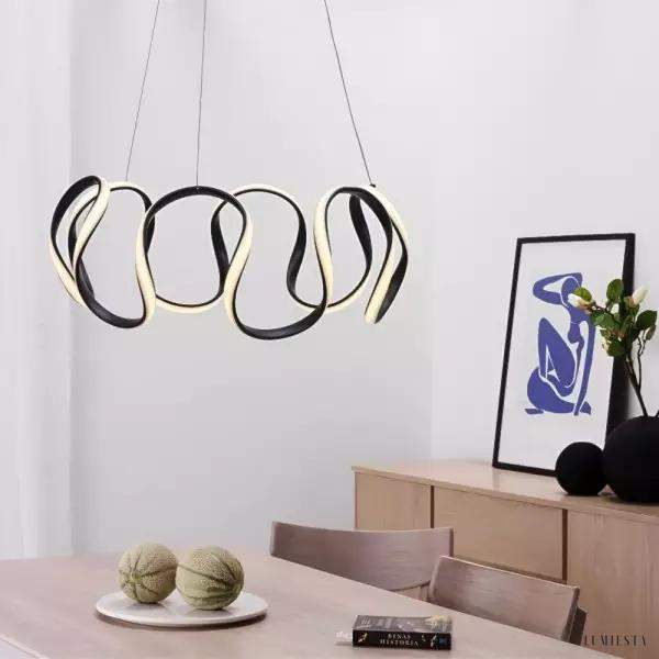 Lampa wisząca Balet LED minimalistyczny żyrandol nowoczesny