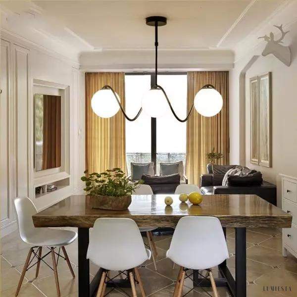 Nowoczesna lampa wisząca GIRT Ball w stylu nordyckim