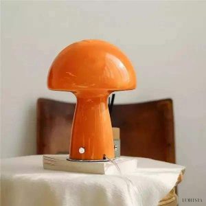 Lampka stołowa w stylu Bauhaus w kształcie grzyba z dimmerem