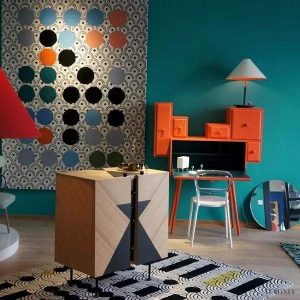 Lampka biurkowa Little Eliah okrągła elegancka design LED