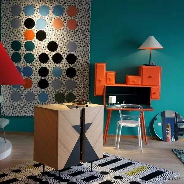 Lampka biurkowa Little Eliah okrągła elegancka design LED