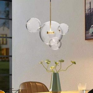 Lampa Wisząca Bolle Żyrandol w Stylu Bąbelkowym