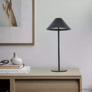 Lampka stołowa Cone z akumulatorem do użytku zewnętrznego