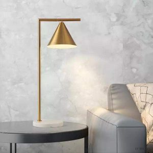 Stylowa lampa podłogowa/stołowa Captain Flint z metalowym kloszem