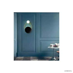 Luksusowa lampa ścienna GRISK w stylu geometrycznym