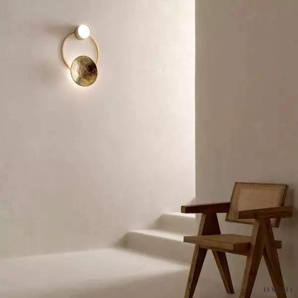 image_2-628.jpg Lampa ścienna Gioielli w stylu nowoczesnym z metalową dekoracją