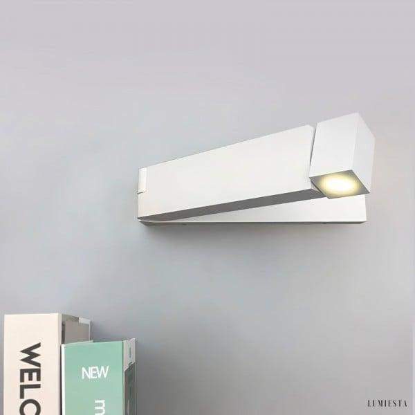 Lampa Tosca LED z regulowanym ramieniem do nocnego czytania