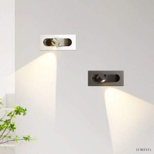 Lampka nocna LED Digit z ruchomą głowicą ścienna