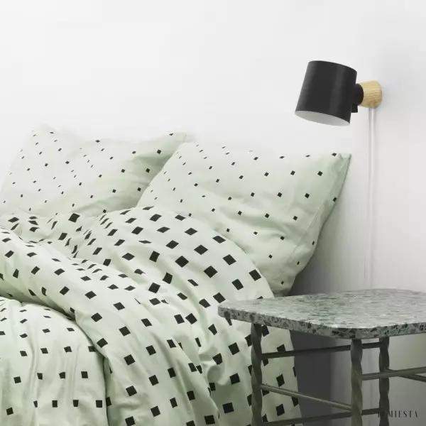 Lampka ścienna Normann Copenhagen Rise minimalistyczna biała