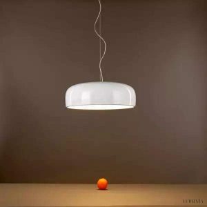 Lampa Wisząca Rosa Nowoczesny Minimalizm Czarny Biały