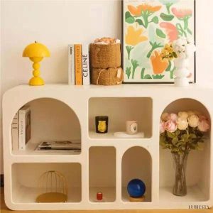 Lampka stołowa w kształcie kwiatu w stylu nordyckim