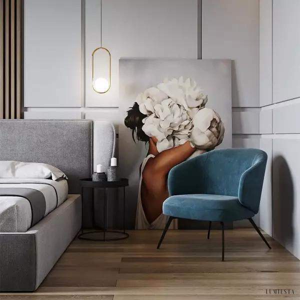 Mila - Lampa Wisząca Szklana Kula Nowoczesny Design