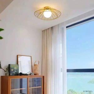 Ray Metalowa Wisząca Lampa z Oryginalnym Kształtem