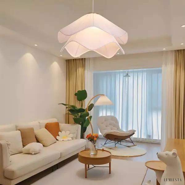 Lampa wisząca Lilia stylowa kwiatowa elegancja do wnętrz