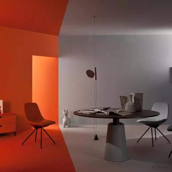 Lampa wisząca Foli minimalistyczna z regulowanym kloszem