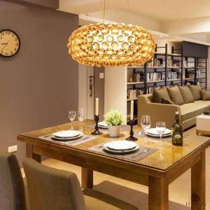 Lampa wisząca Caboche kryształowa elegancja do wnętrz