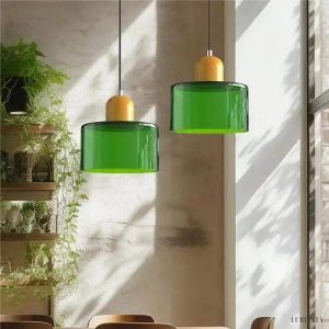 Mondi - Cylindryczna lampa wisząca - elegancki design do wnętrz - wiele kolorów - Ø15cm
