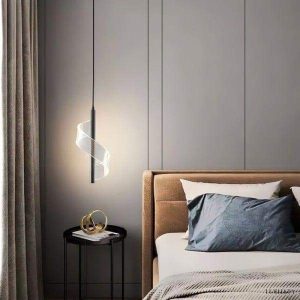 Rilia - Nowoczesna Spiralna Lampa Wisząca