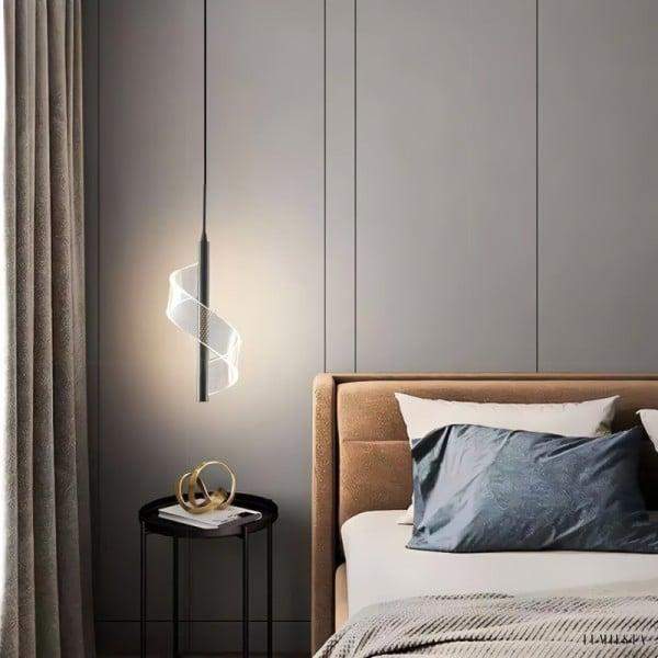 Rilia - Nowoczesna Spiralna Lampa Wisząca