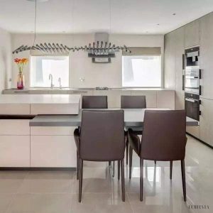 Lampa wisząca Vask w nowoczesnym stylu z regulacją kształtów