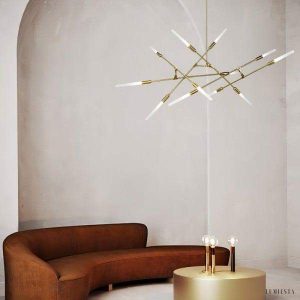 Lampa wisząca Dori w nowoczesnym stylu z modulowanym designem