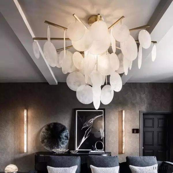 Lampa wisząca Nimbus w nowoczesnym stylu z akrylu