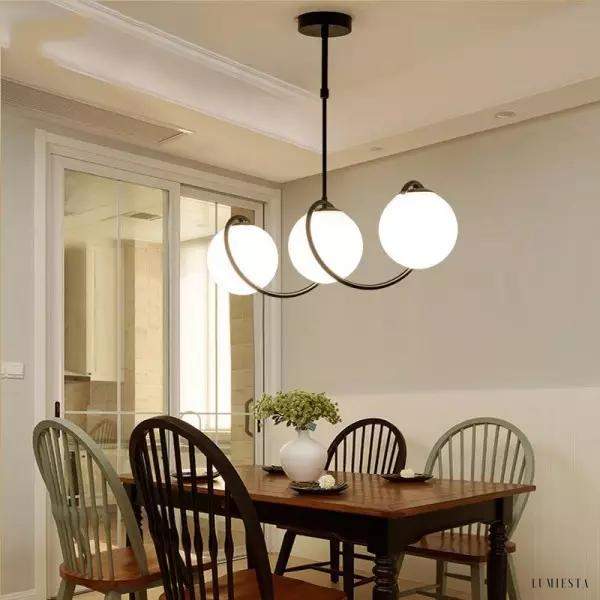 Nowoczesna lampa wisząca GIRT Ball w stylu nordyckim