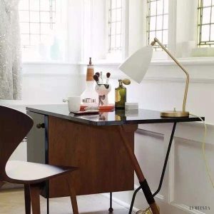 Galer - Lampa biurkowa w stylu retro z metalu z regulowanym ramieniem