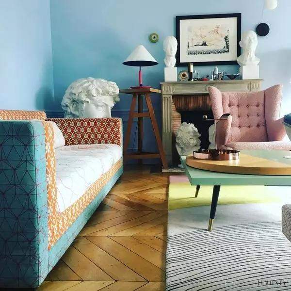 Lampka biurkowa Little Eliah okrągła elegancka design LED