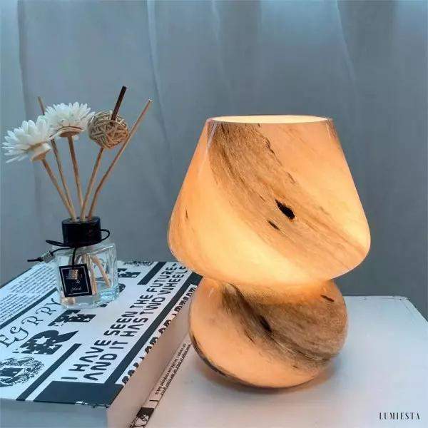 Fungi - nowoczesna lampa stołowa w kształcie grzyba