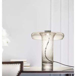 Lampa stołowa Stellar szklana z nowoczesną technologią LED