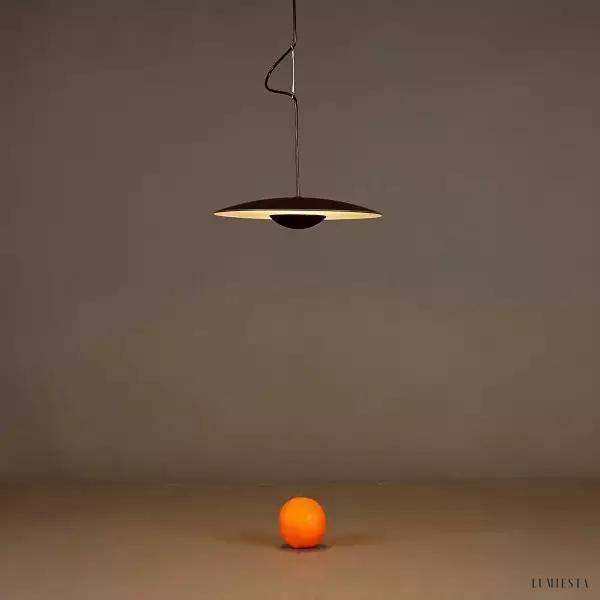 Oke - Nowoczesna lampa wisząca z dużym kloszem