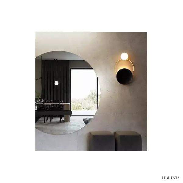 Luksusowa lampa ścienna GRISK w stylu geometrycznym