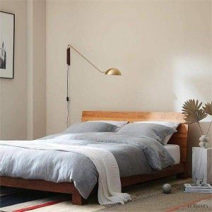 Lampa ścienna Swing Dome w nowoczesnym stylu minimalistycznym