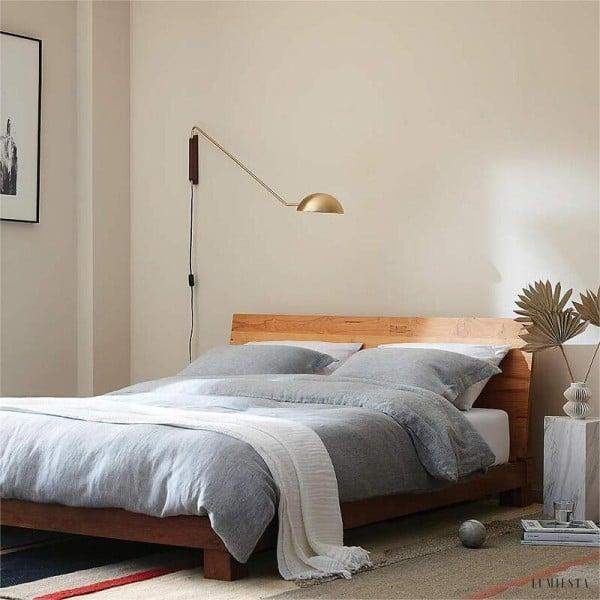 Lampa ścienna Swing Dome w nowoczesnym stylu minimalistycznym