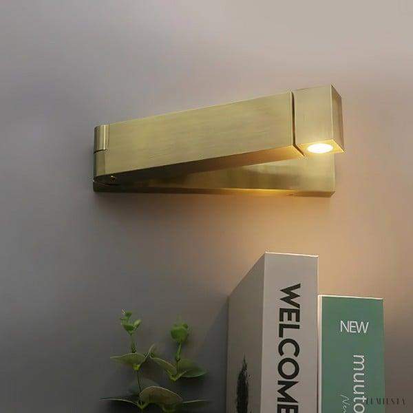 Lampa Tosca LED z regulowanym ramieniem do nocnego czytania