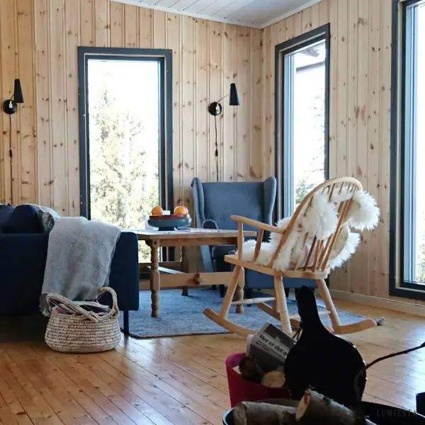 Lampa ścienna Birdy w stylu nowoczesnym kolor czarny